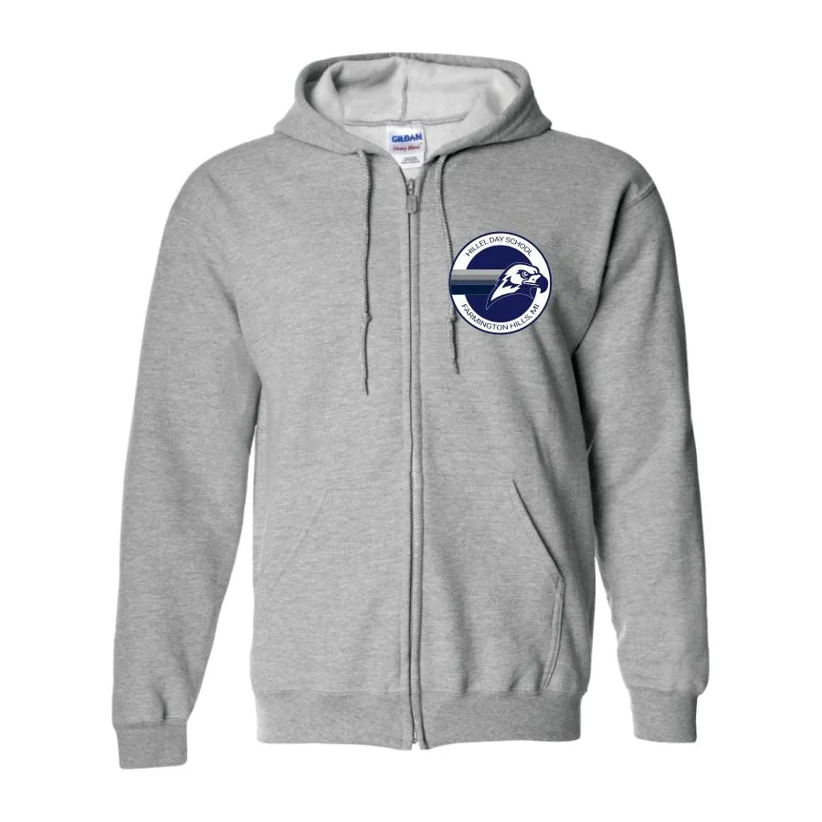 2023 Hillel Bella Tri-blend  Hawk Full Zip Sweatshirt