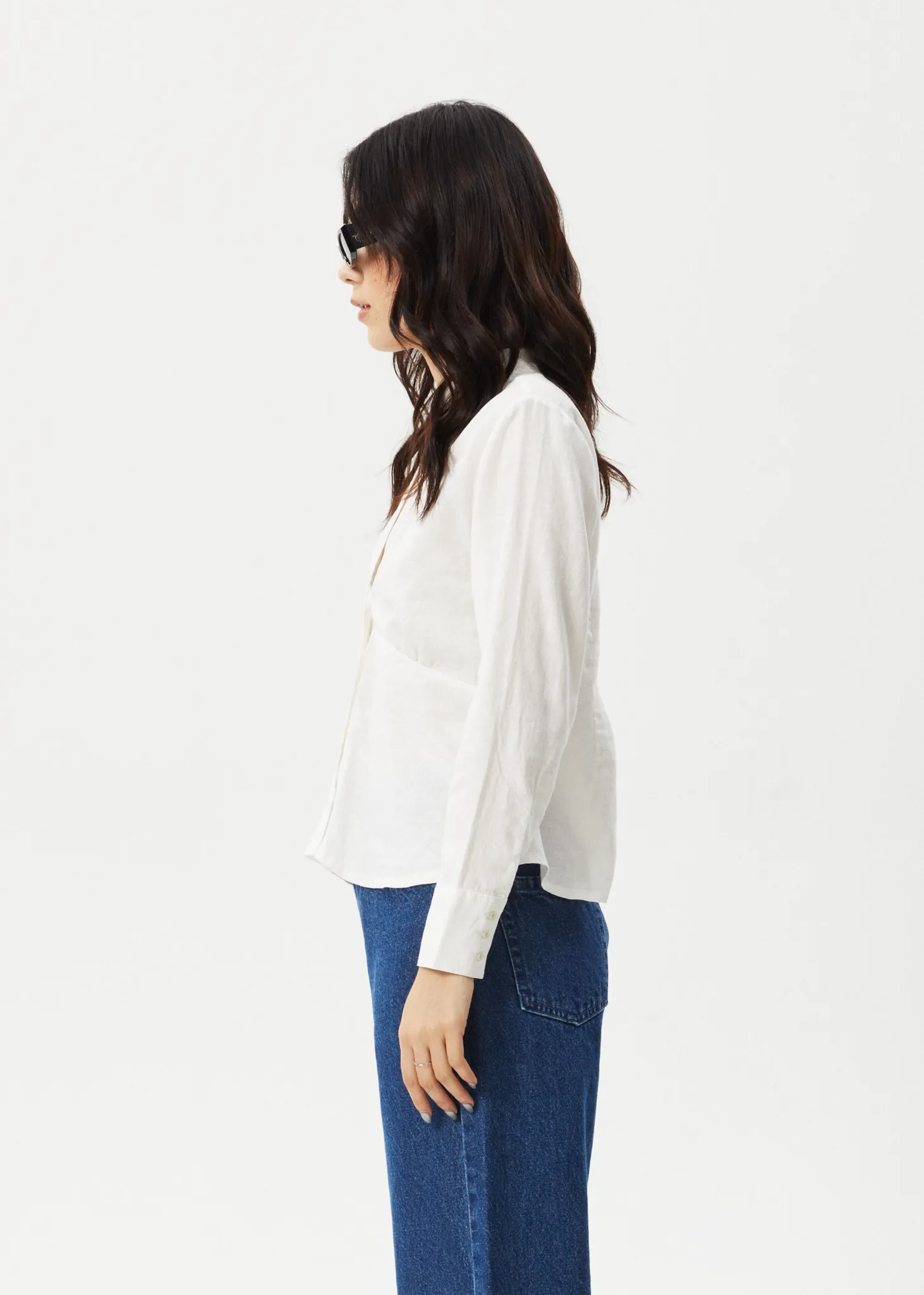 AFENDS Womens Archive - Shirt - White