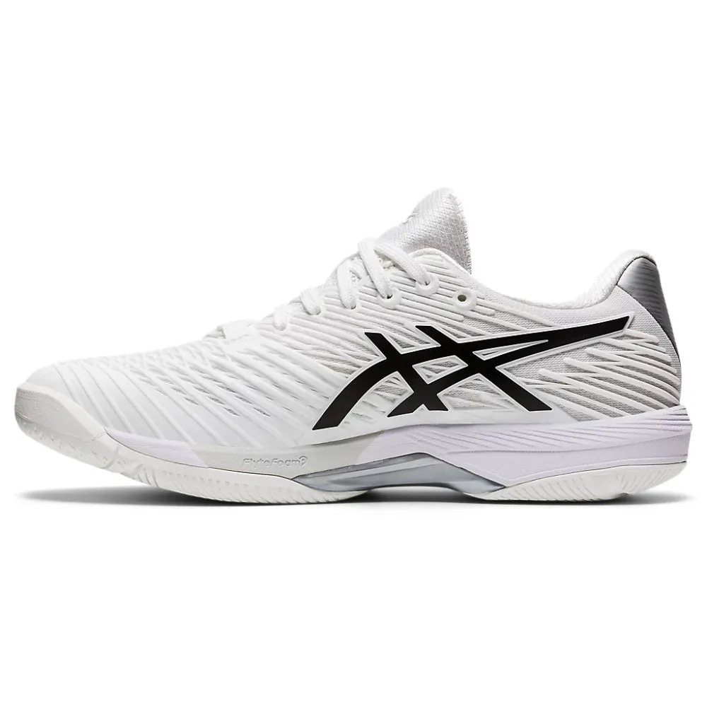 ASICS Men's Solution Speed FF 2 Tennis Shoe (White/Black)