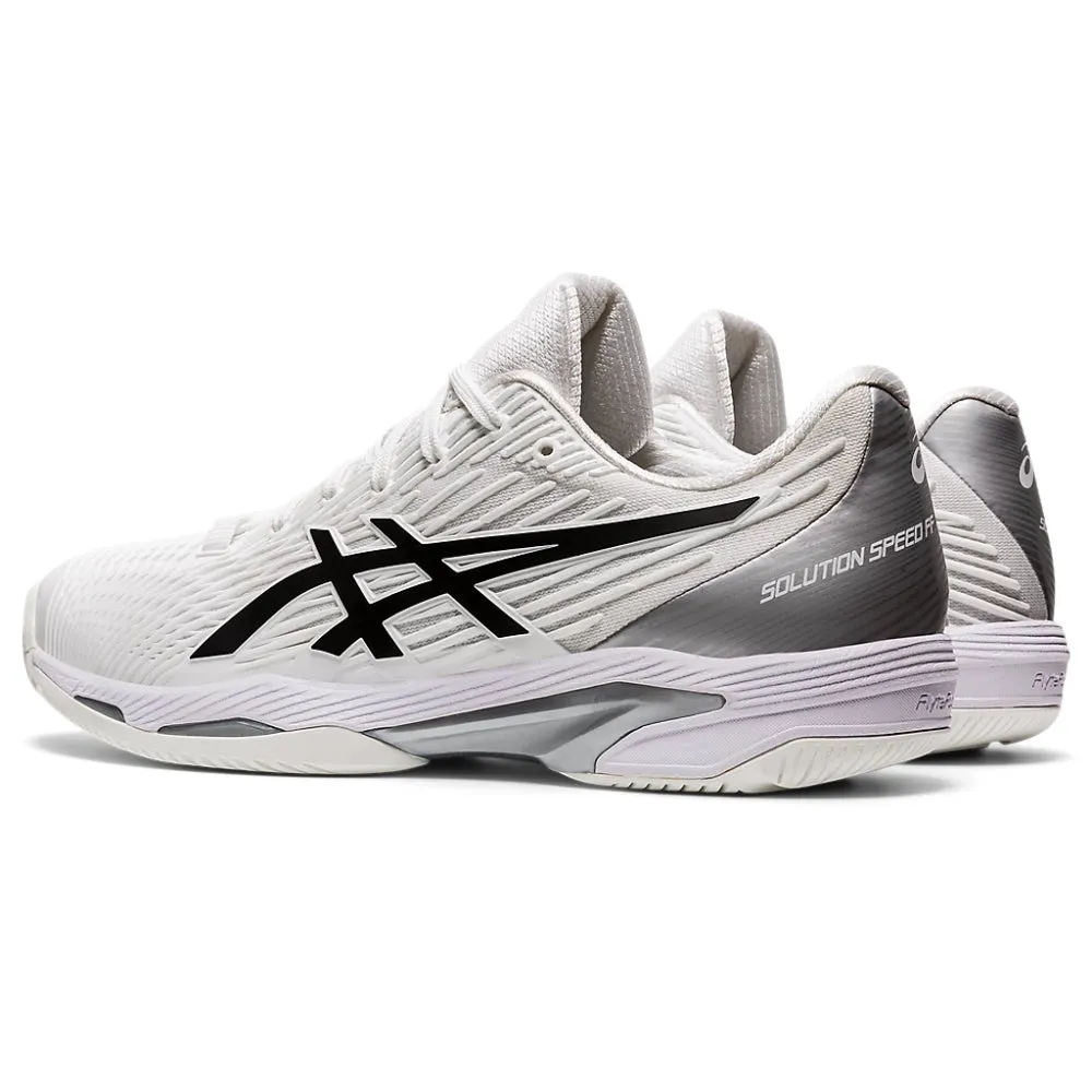 ASICS Men's Solution Speed FF 2 Tennis Shoe (White/Black)