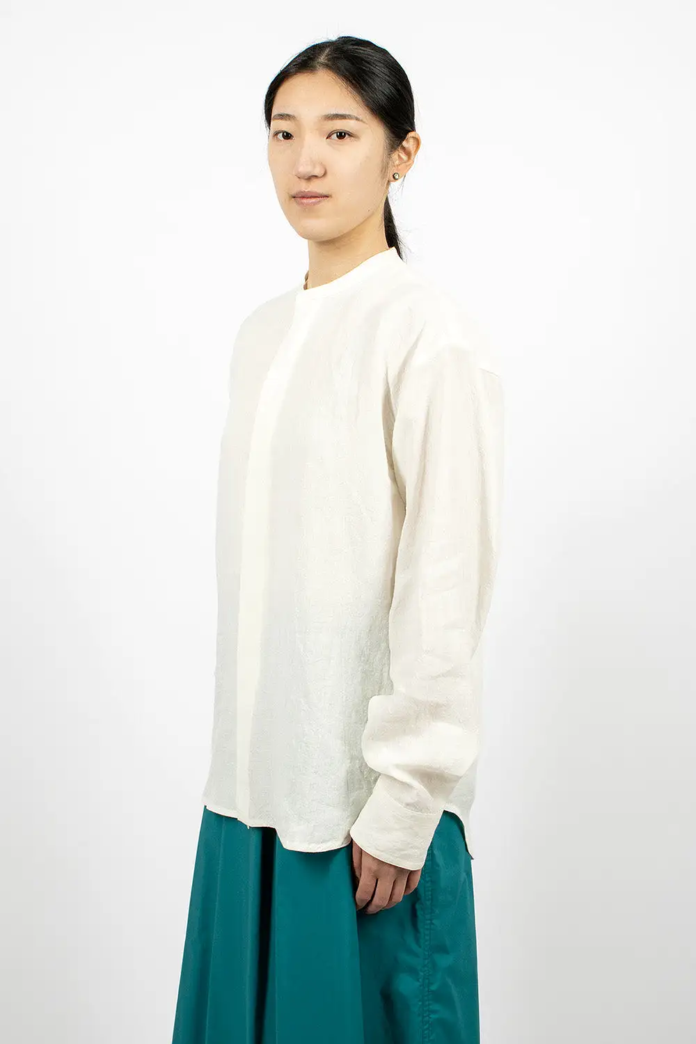 Benice Linen Shirt Off-White