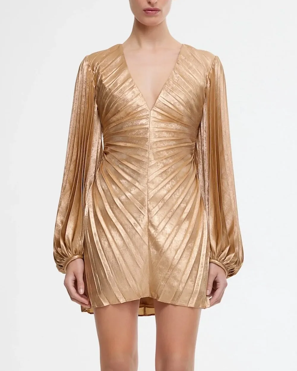 Caramel Rothbury Mini Dress