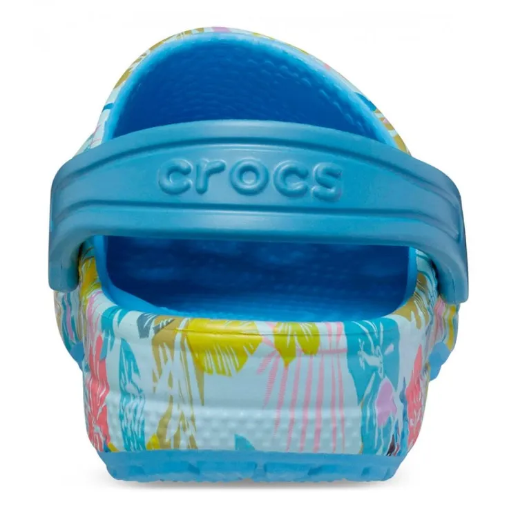 Crocs 209471 Disney Stitch Classic Clog Toddler Bambina Blu