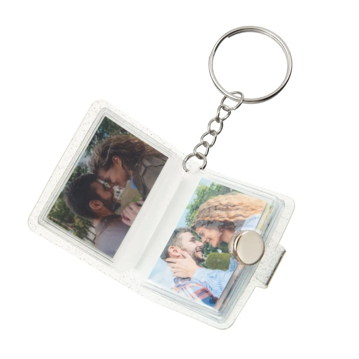 Custom Printed Mini Photos Keychain