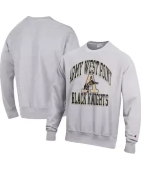 Cutter & Buck Men's Army Black Knights NCAA Army Knights Vault Late Night Reverse Weave Pullover Sweatshirt