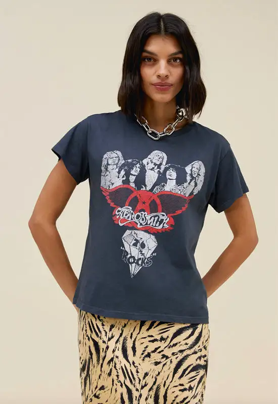 Daydreamer - Aerosmith Rocks Solo Tee Vintage Black