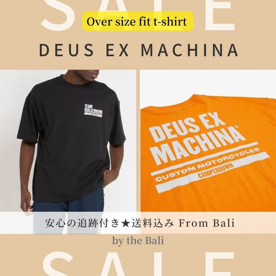 Deus Ex Machina  |Street Style Short Sleeves Surf Style T-Shirts