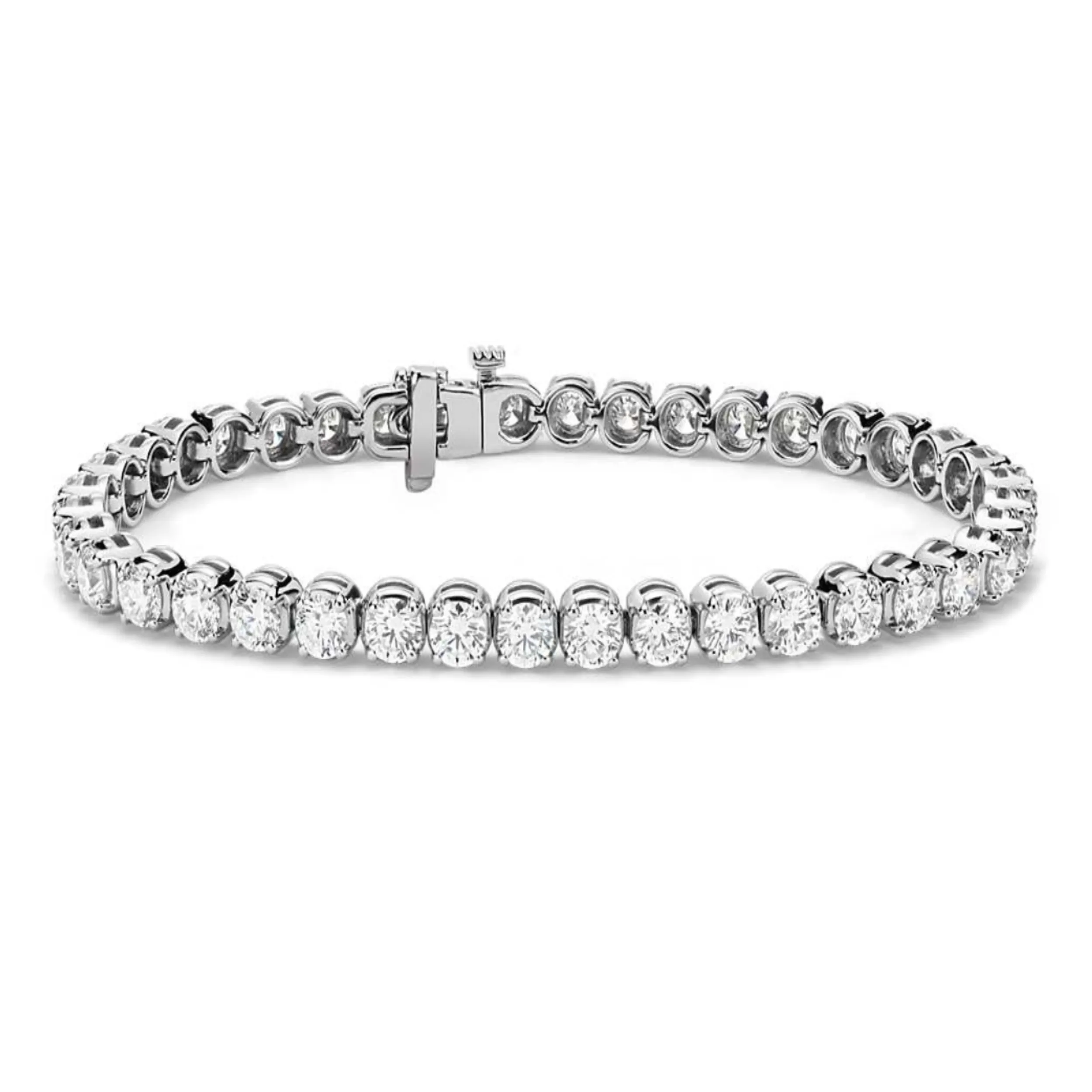 Diamond Tennis Bracelet in Solid 18K Gold (3.7 CT. TW)