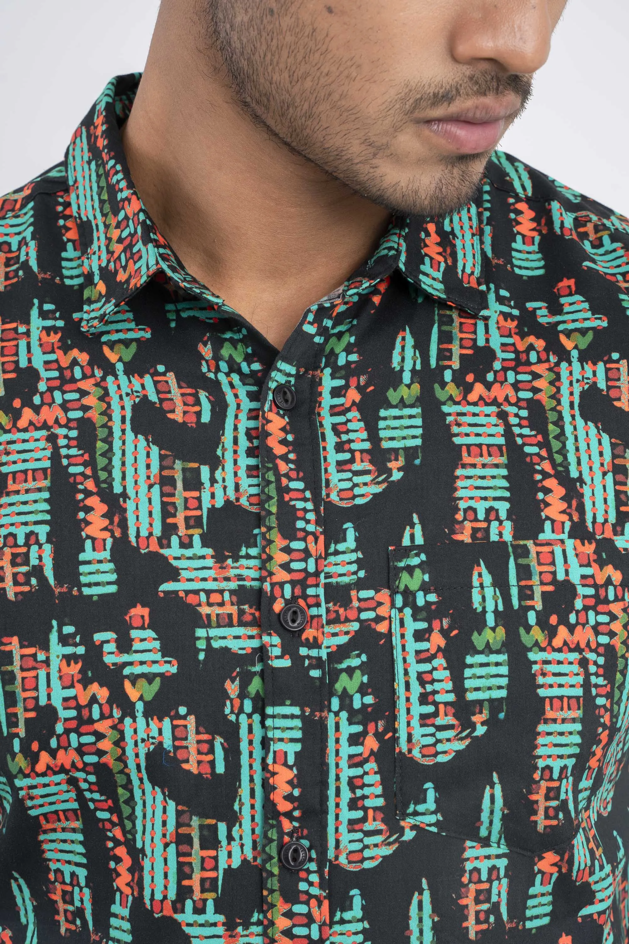 Digital Printed Casual Shirt