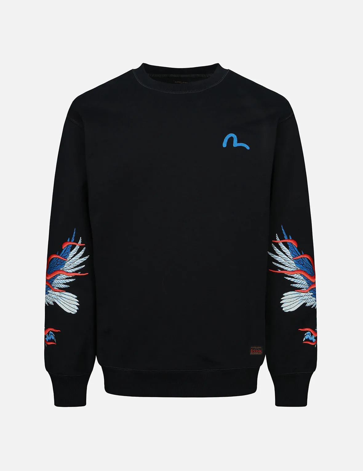 Eagle and Seagull Embroidery Sweatshirt