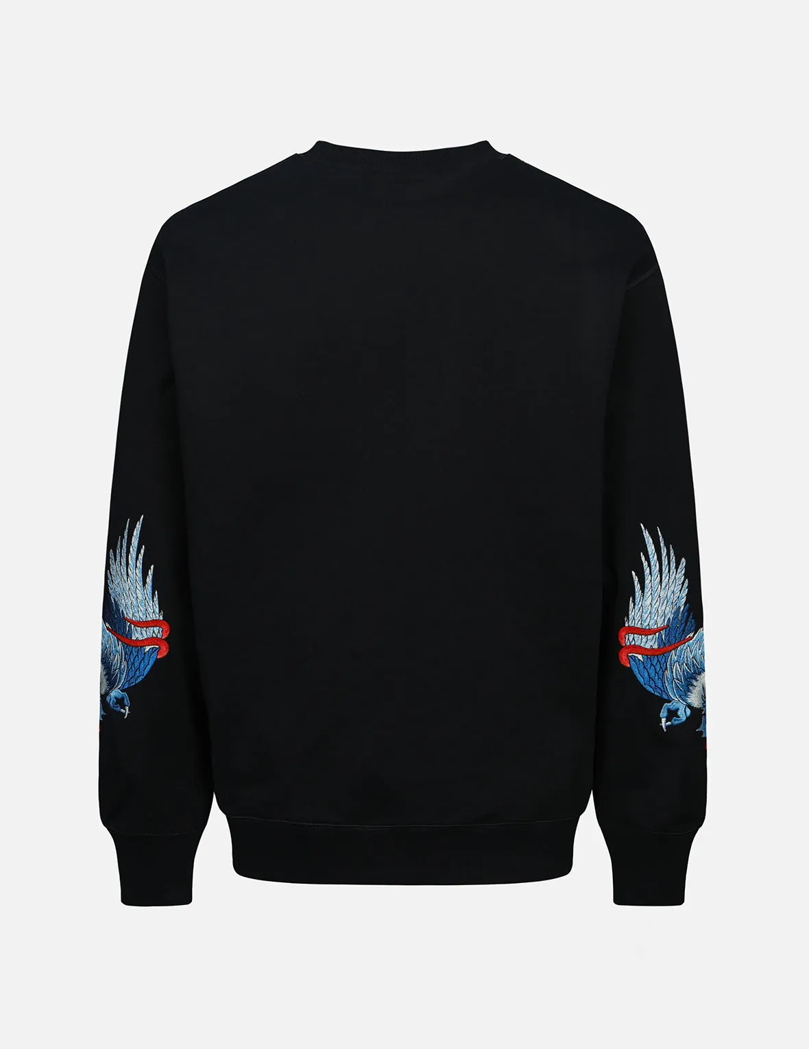 Eagle and Seagull Embroidery Sweatshirt