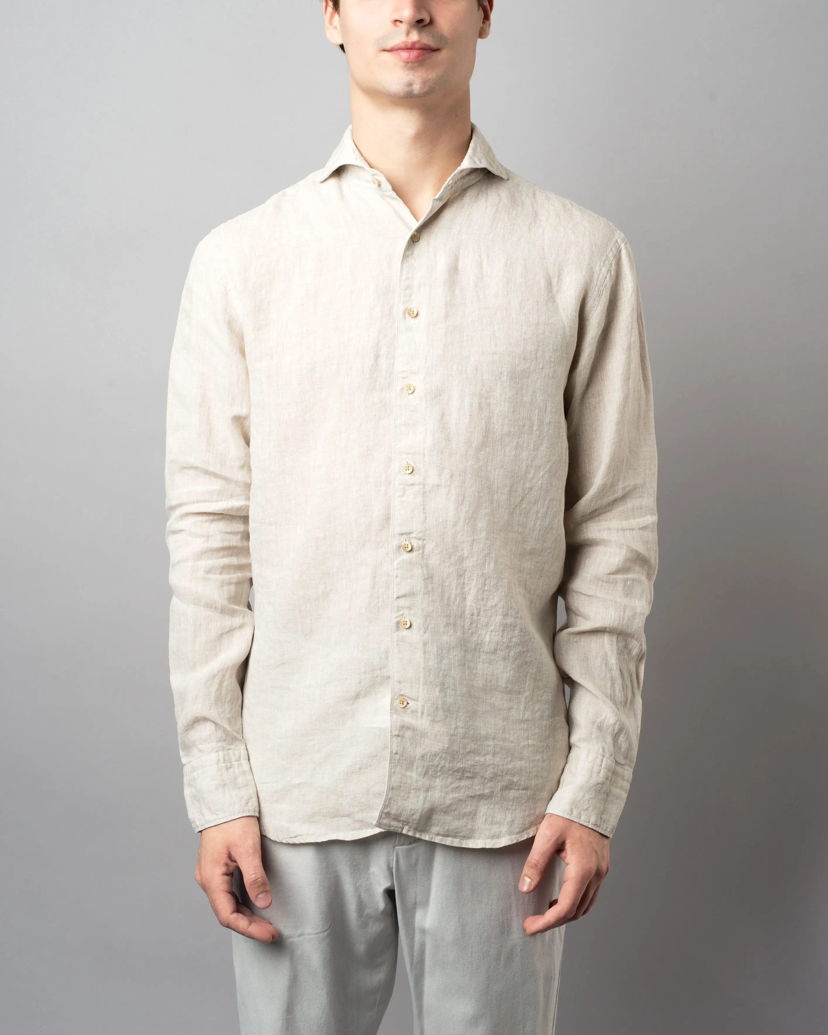 Fitted Body - Linen Shirt