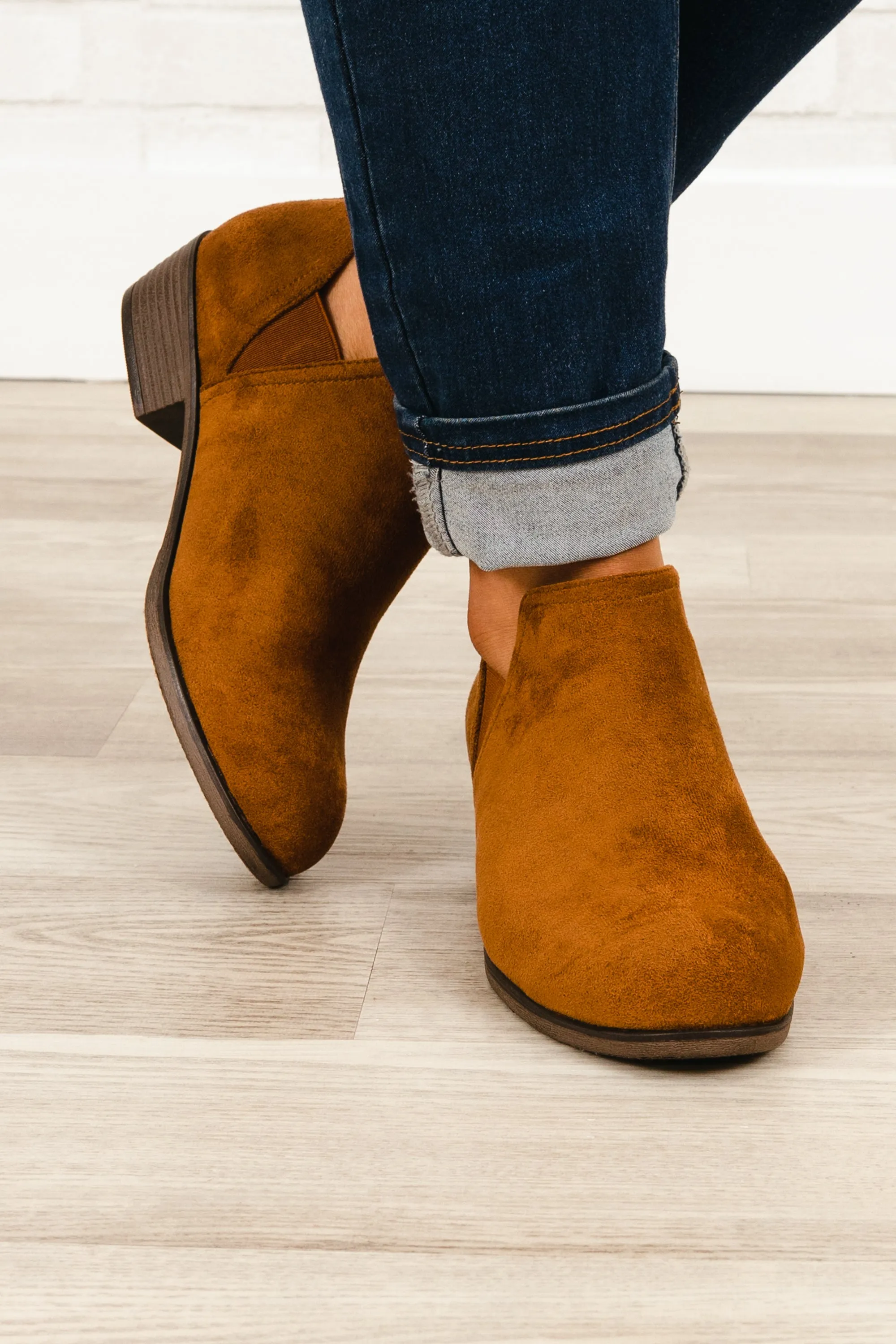 Foot In The Door Booties, New Tan