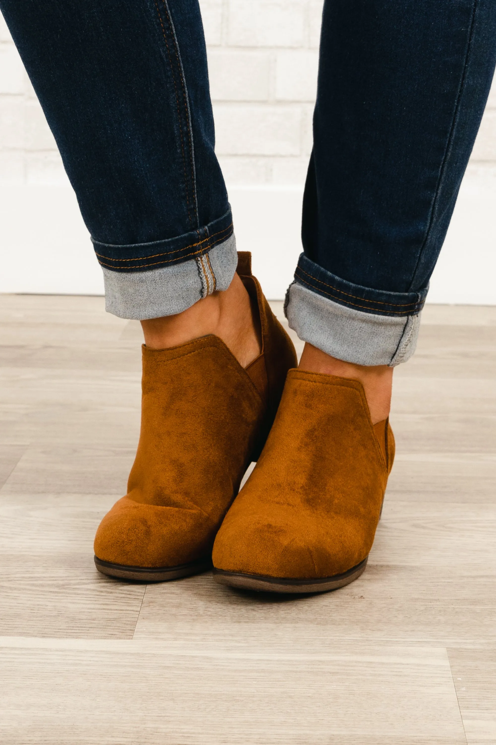 Foot In The Door Booties, New Tan