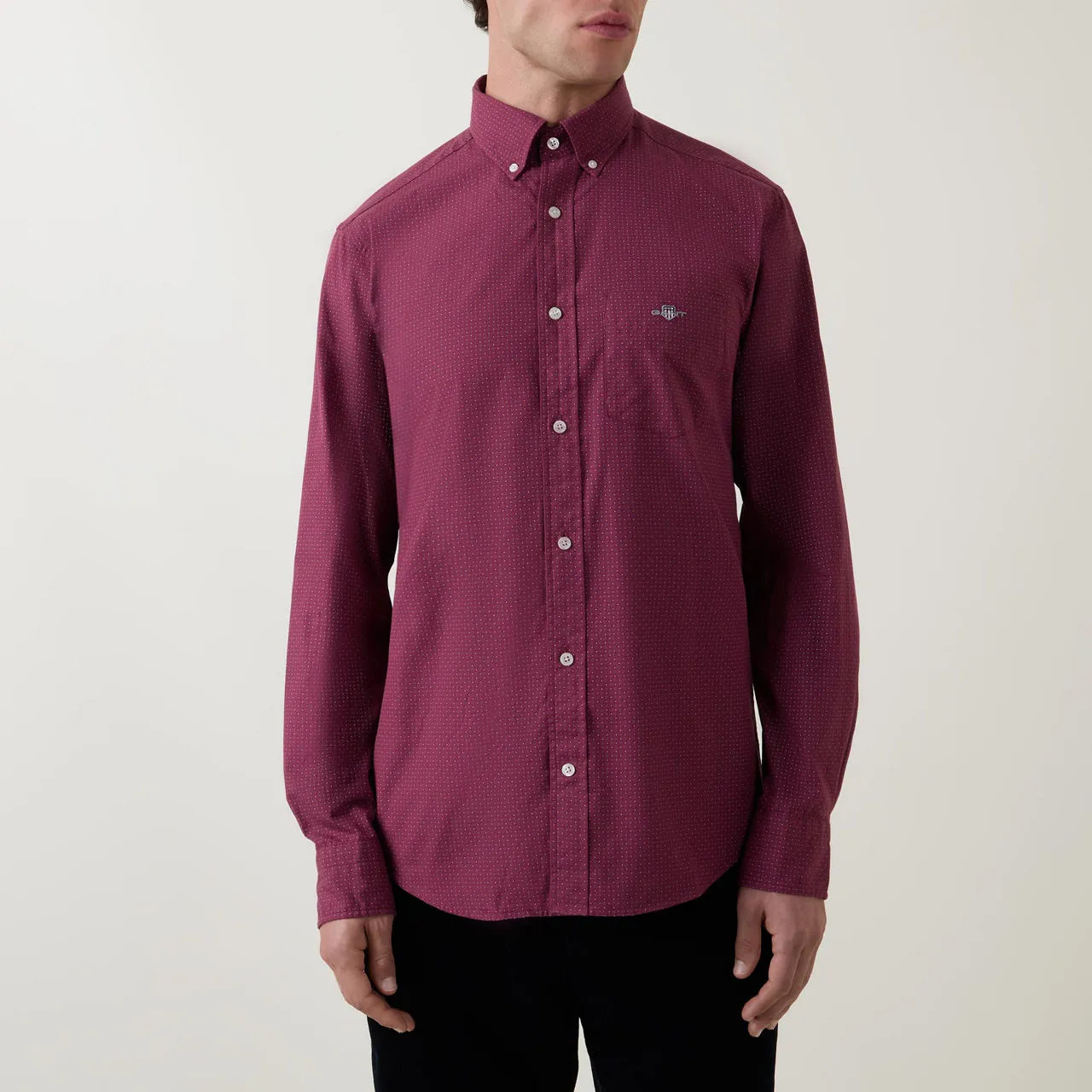 GANT Micro Regular-Fit Casual Shirt - 638