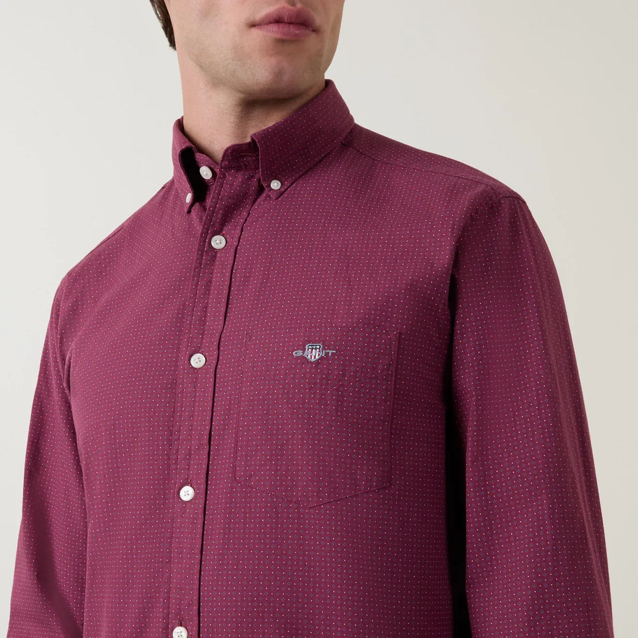 GANT Micro Regular-Fit Casual Shirt - 638