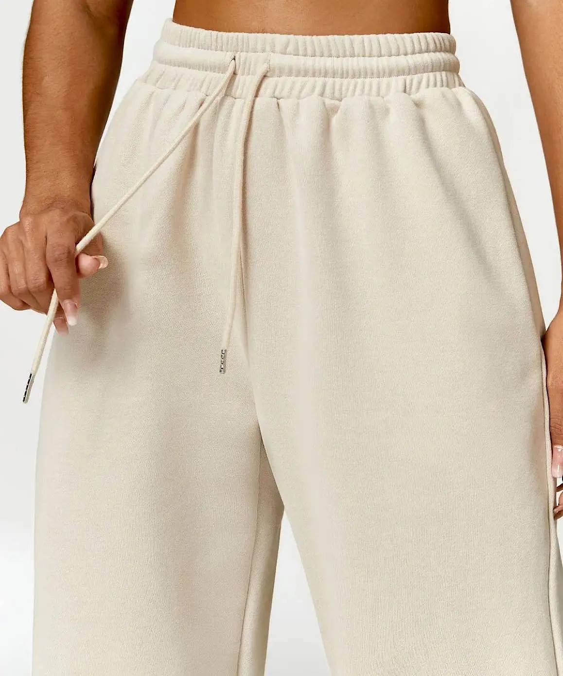 High Waisted Elastic Loose Sweatpants