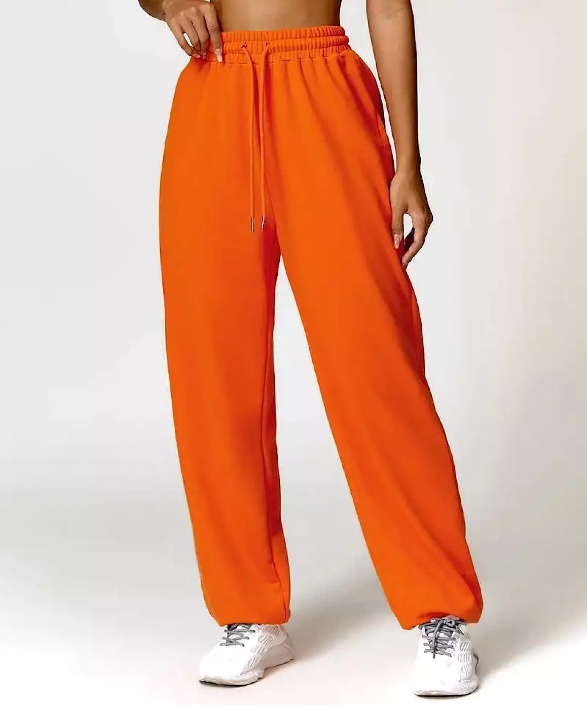 High Waisted Elastic Loose Sweatpants