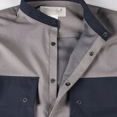 Kelen Pugin Bi-Color P/O Shirts Gray