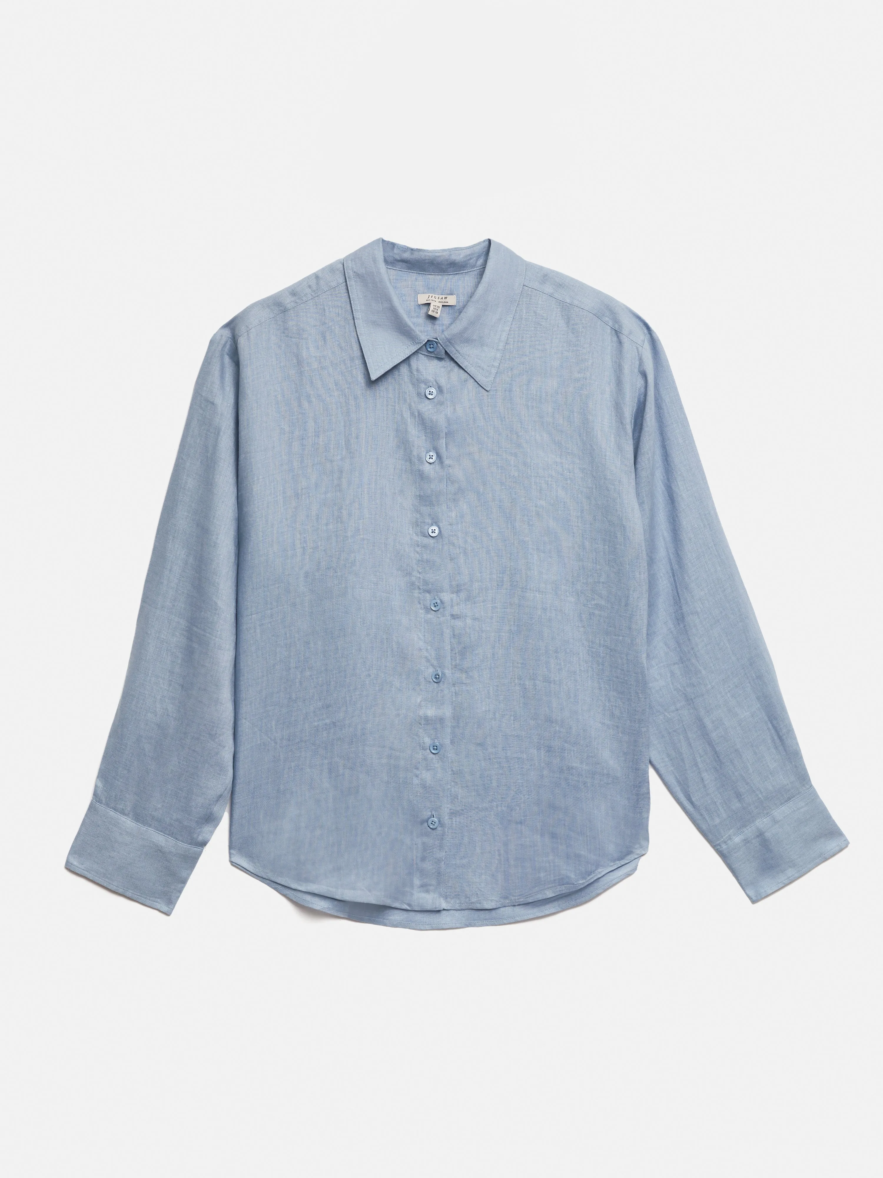 Linen Casual Shirt | Blue