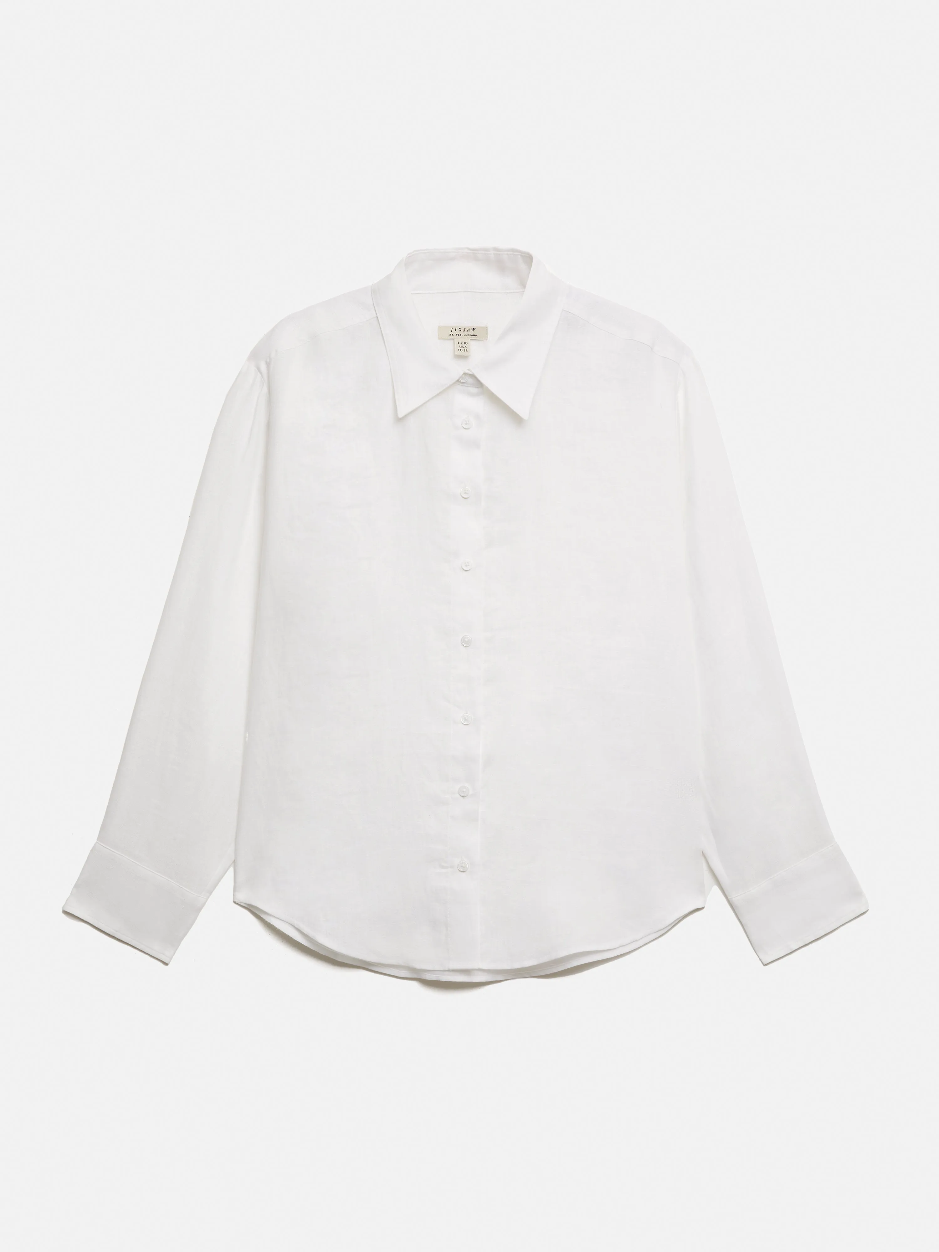 Linen Casual Shirt | White