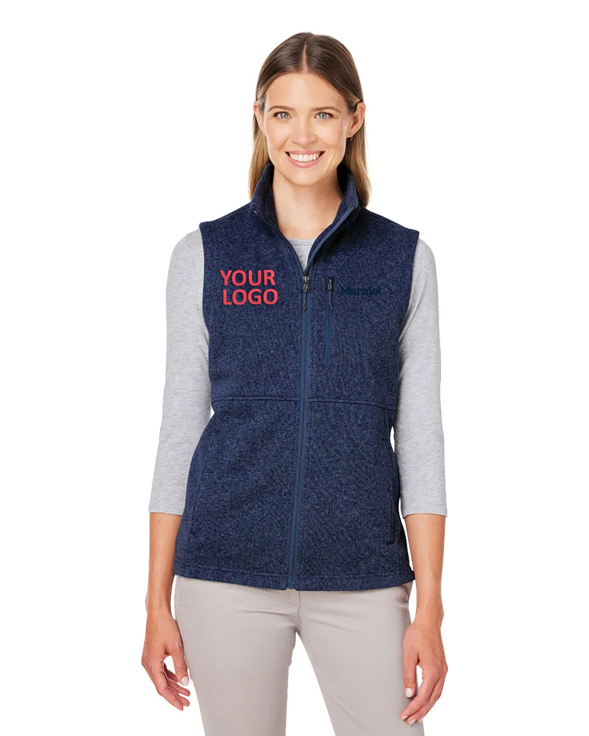 Marmot Ladies Dropline Vests, Arctic Navy