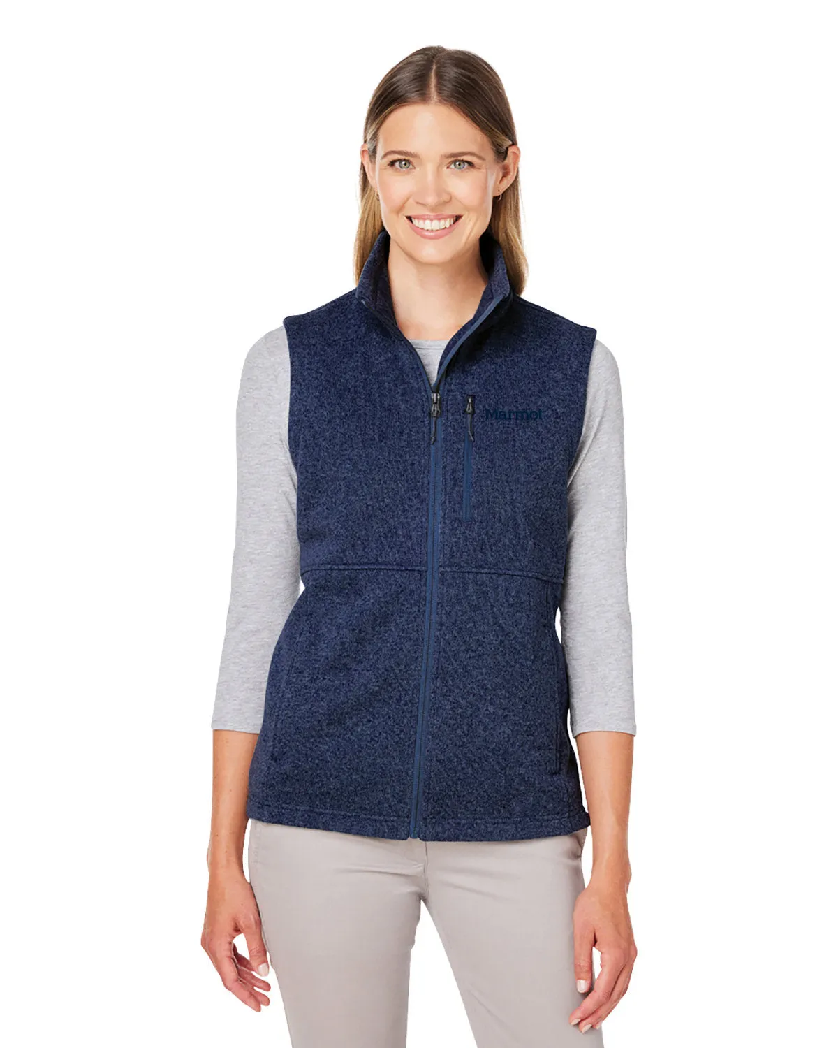 Marmot Ladies Dropline Vests, Arctic Navy