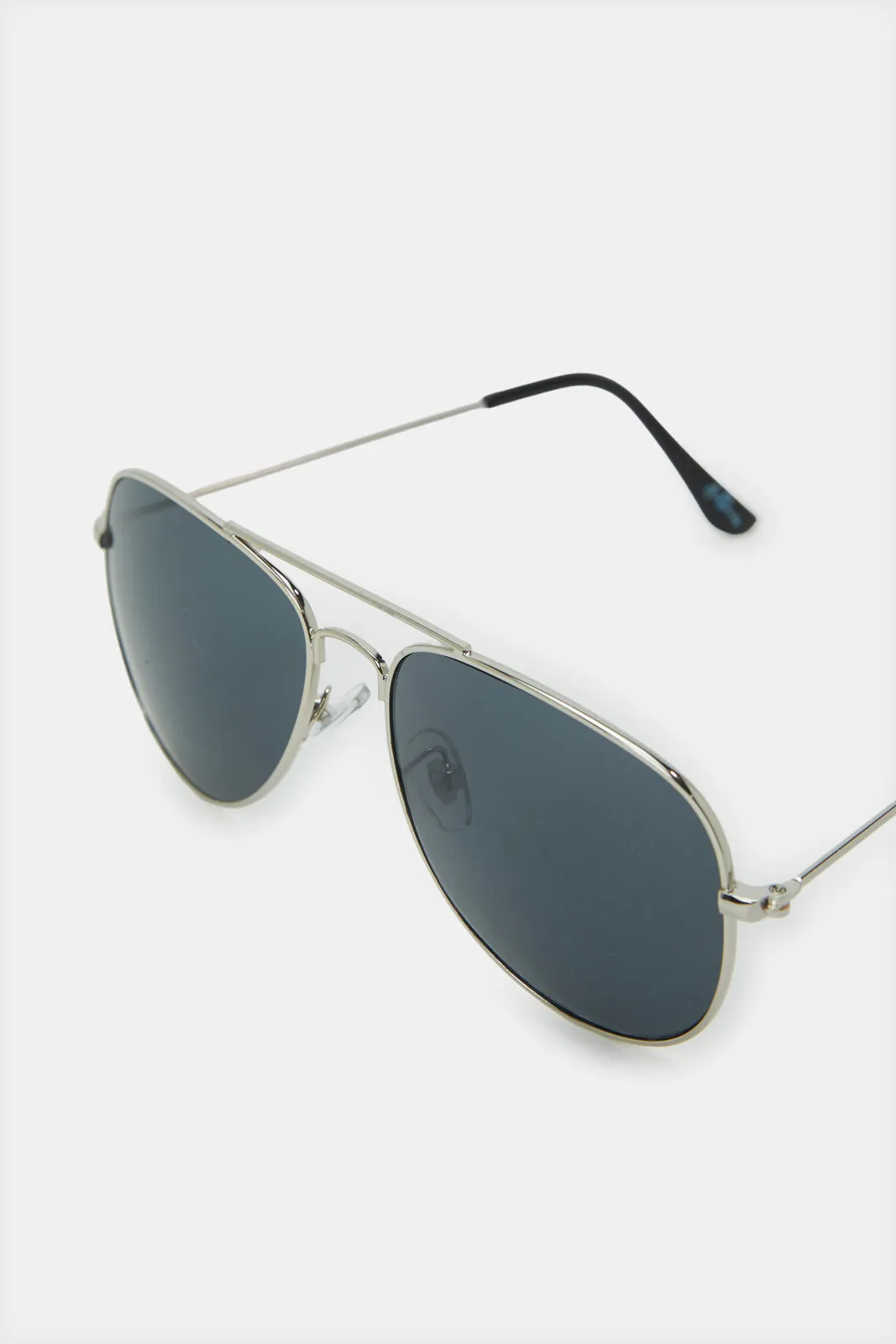 Men Black Aviator Sunglasses