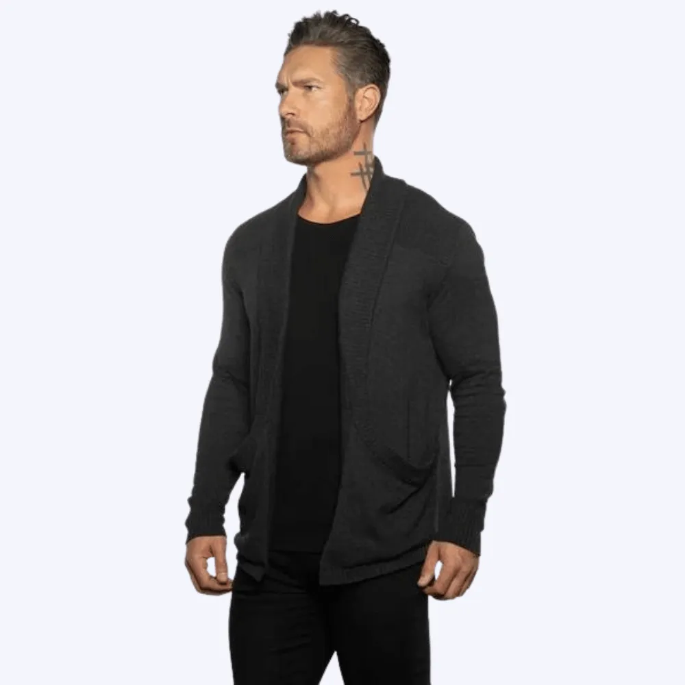 Men's Slim Cardigans With Bags | Kulavo™