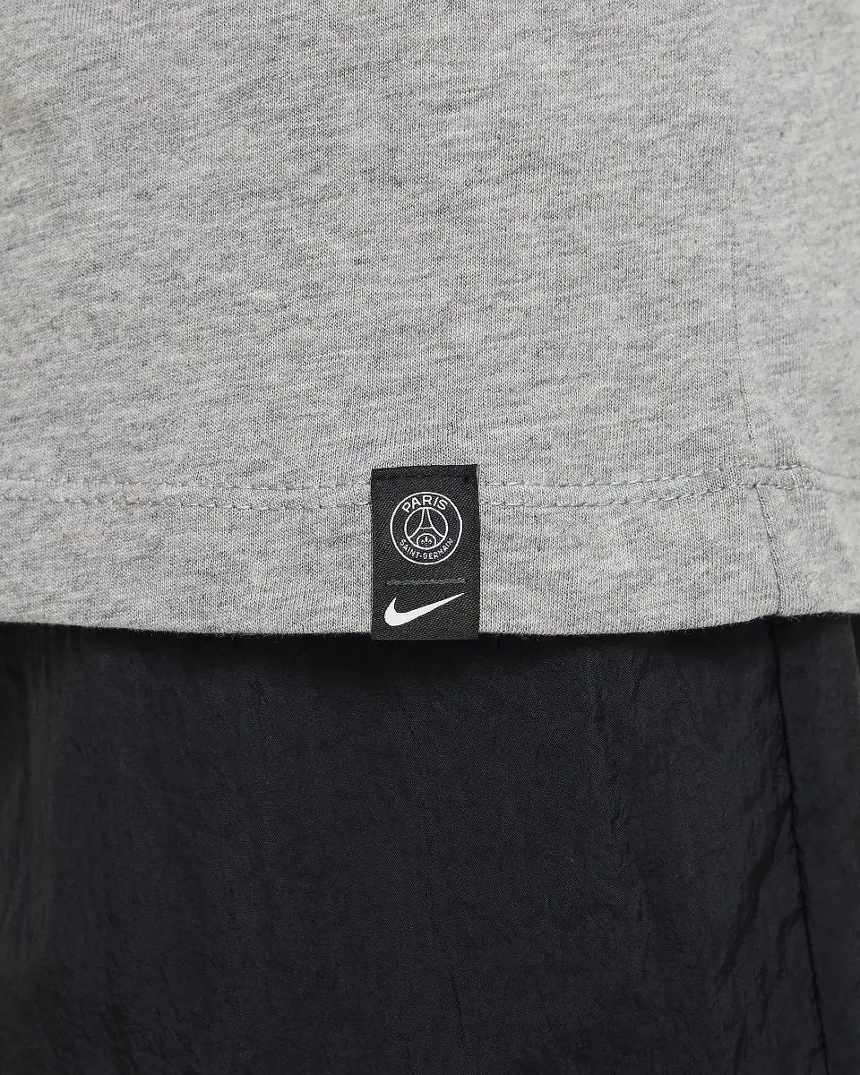 NIKE JUNIOR PARIS SAINT-GERMAIN GREY TEE