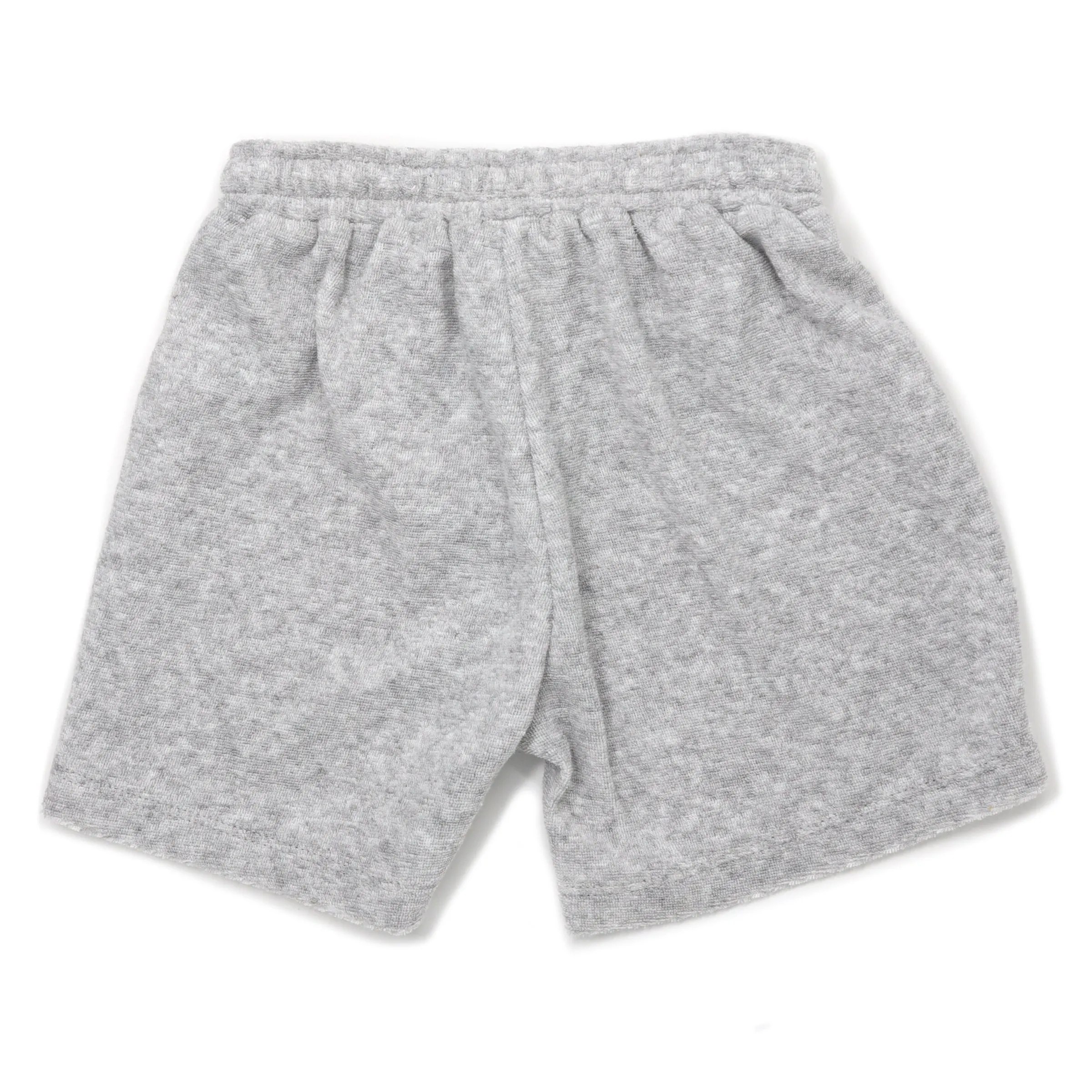 oh baby! Cotton Terry Boys Track Shorts - Heather Gray