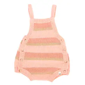 oh baby! Country Club Knitted Bubble - Apricot Stripe