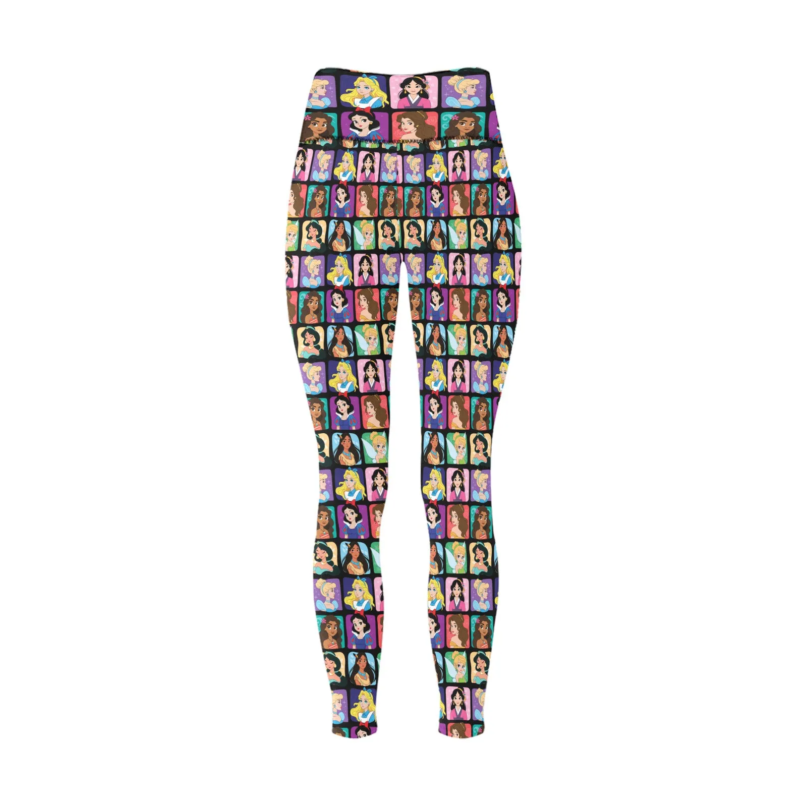 Princess Portraits Women's Athletic Leggings