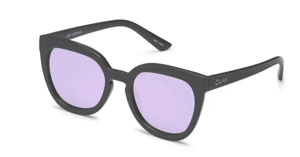 Quay Noosa Gray Purple Sunglasses