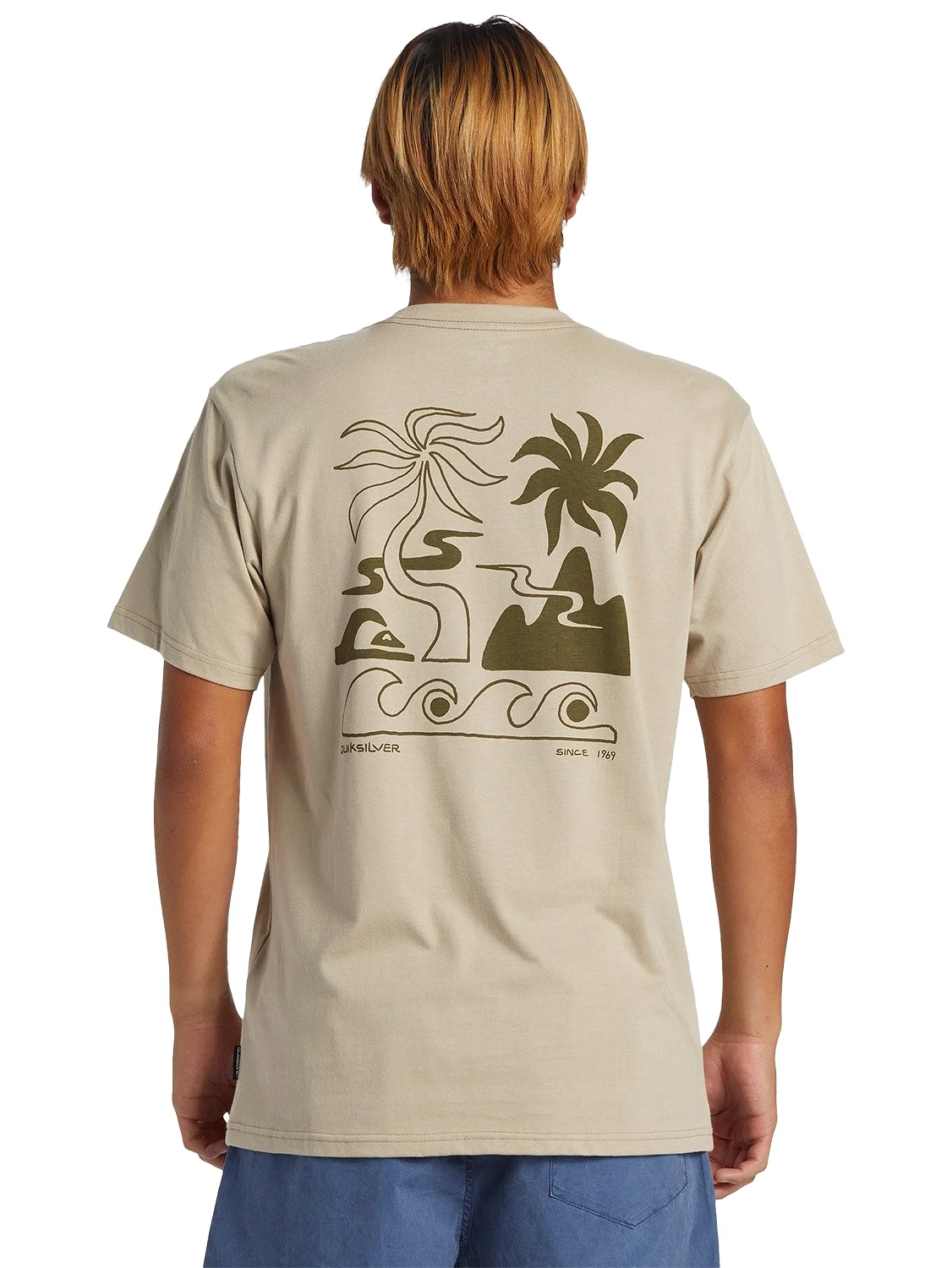 Quiksilver Mens Tropical Breeze Mor T-Shirt