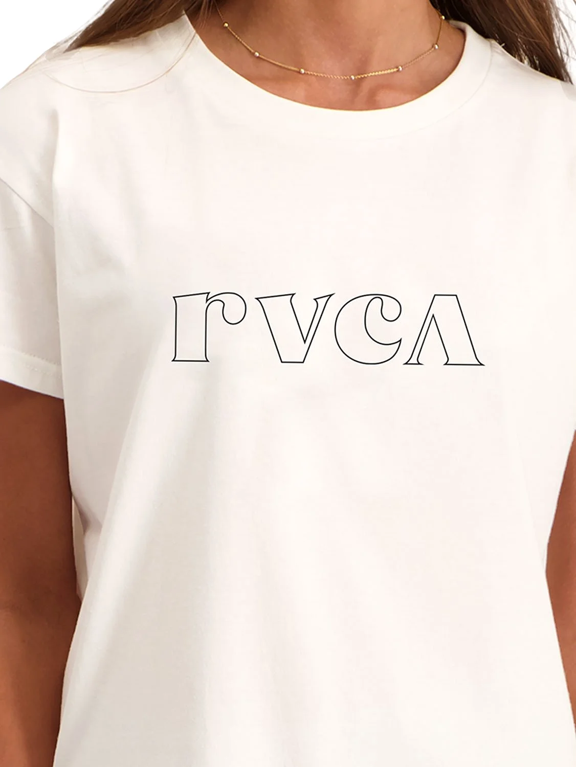 RVCA Ladies Curl Keyline T-Shirt