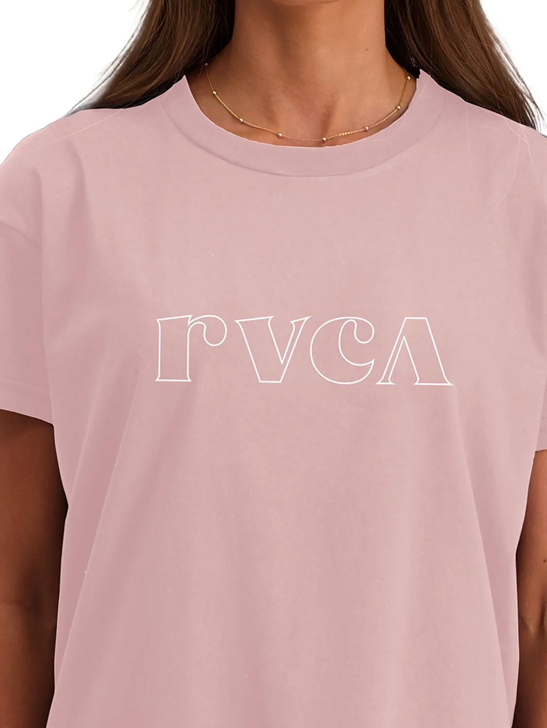 RVCA Ladies Curl Keyline T-Shirt