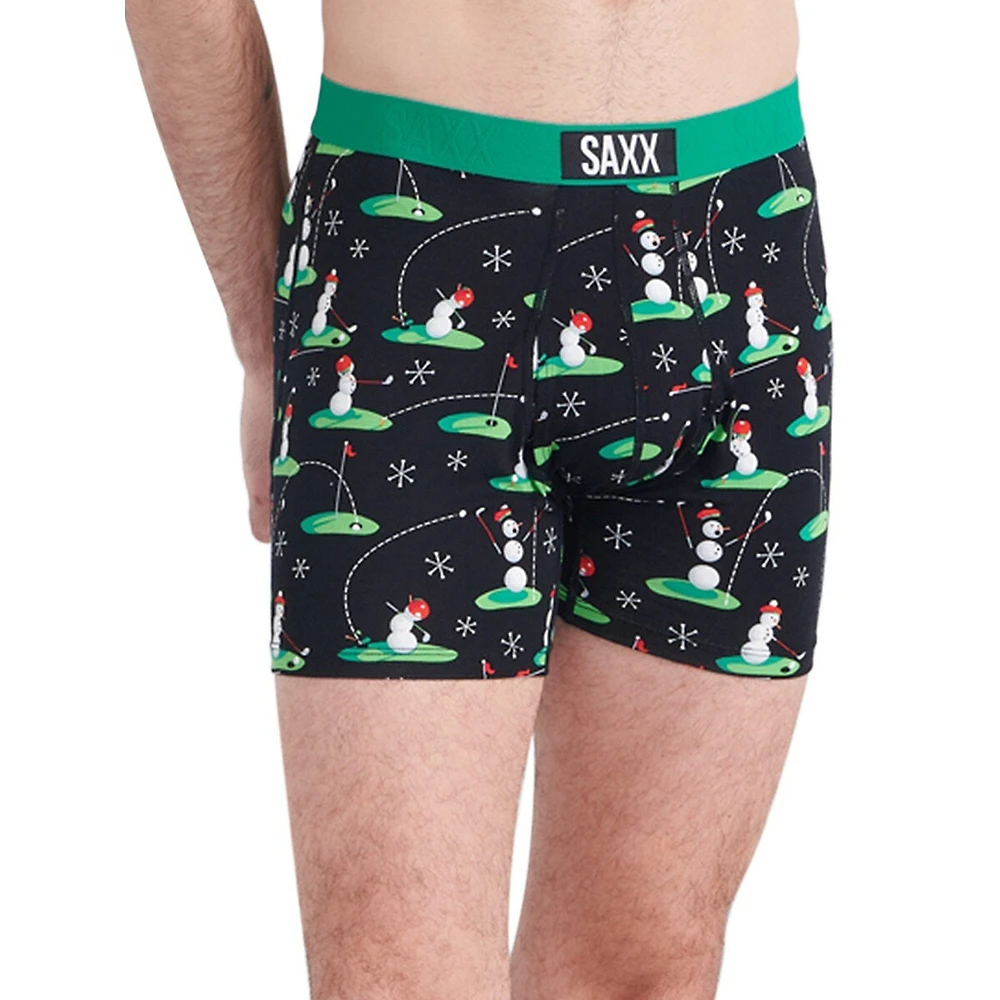 SAXX Underwear Ultra Super Soft Ho Holes-Print Relaxed-Fit Boxer Briefs