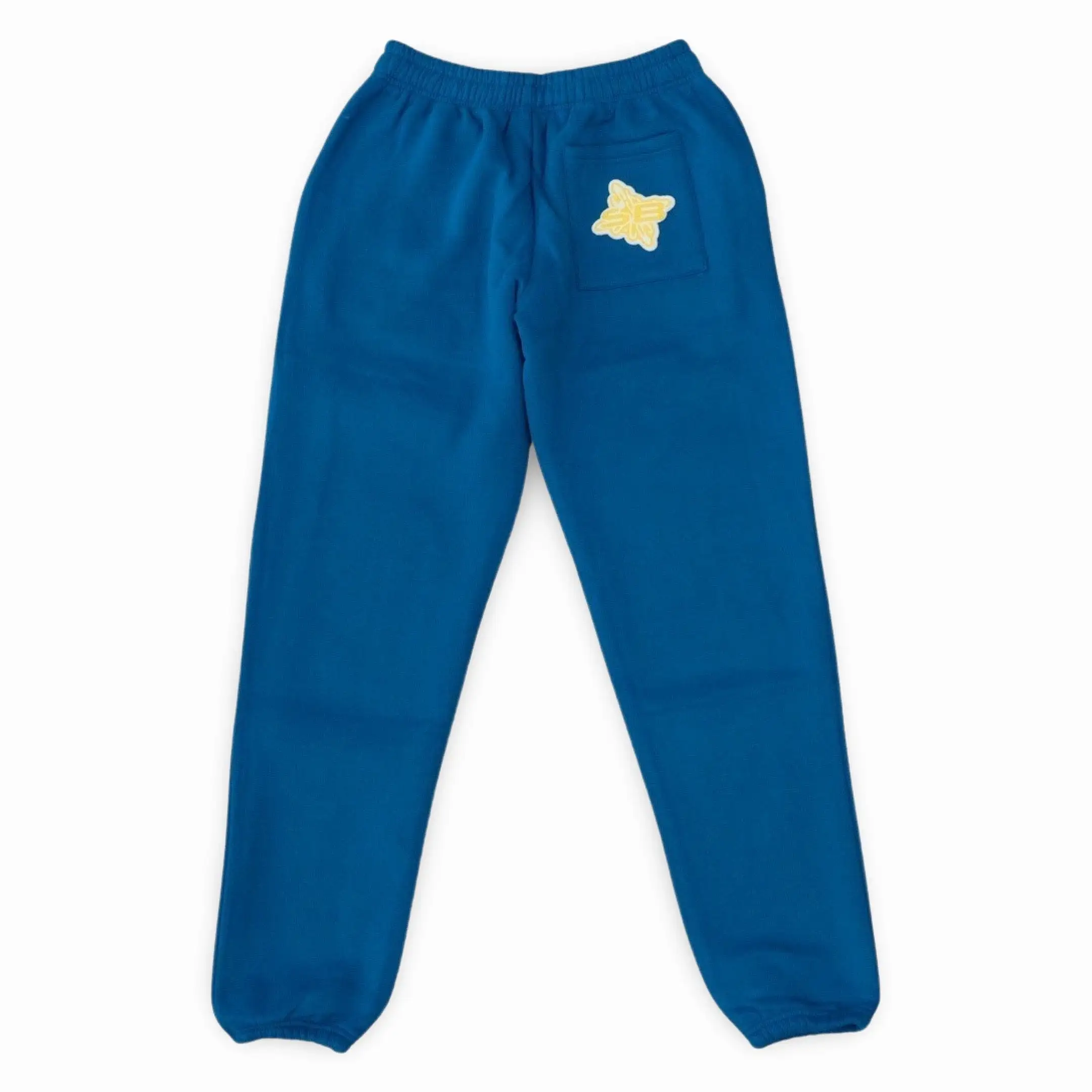 Stainbandz Puff Print Sweatpants 'SB Studios' Blue / Yellow