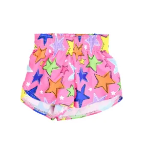 Steph Athletic Shorts - Bright Stars