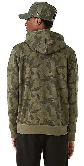 sweatshirt New Era Geometric Camo MLB New York Yankees - New Olive/New Olive - men´s