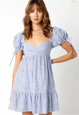 Sweet Linen Dress