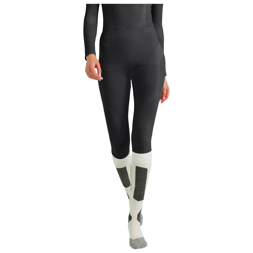 Technical underwear Falke ---Wool Tech Long Tight Regular Fit W Black