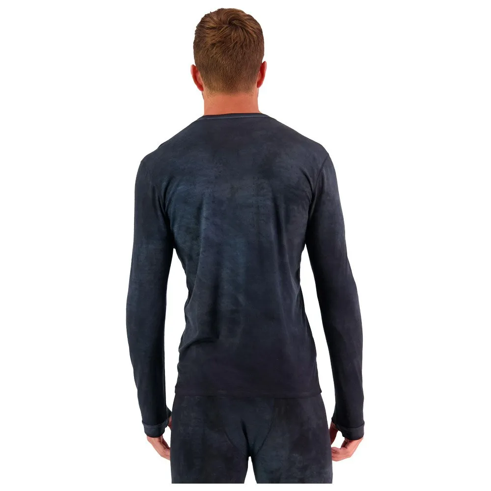 Technical underwear Mons Royale Europe ---M's Cascade Ls Black Storm Wash