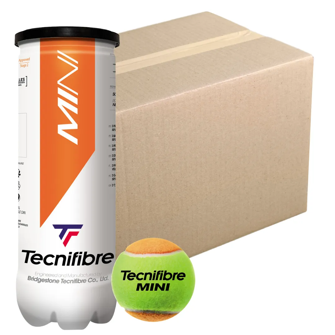 Tecnifibre Balls Mini Orange - 6 Dozen