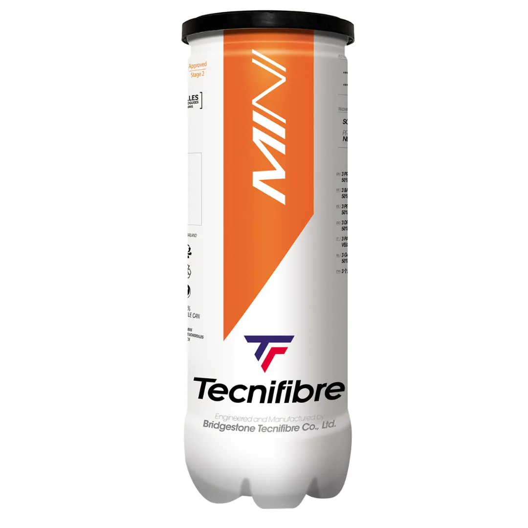 Tecnifibre Balls Mini Orange - 6 Dozen