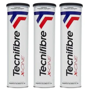 Tecnifibre X-One Tennis Balls (3 Cans)