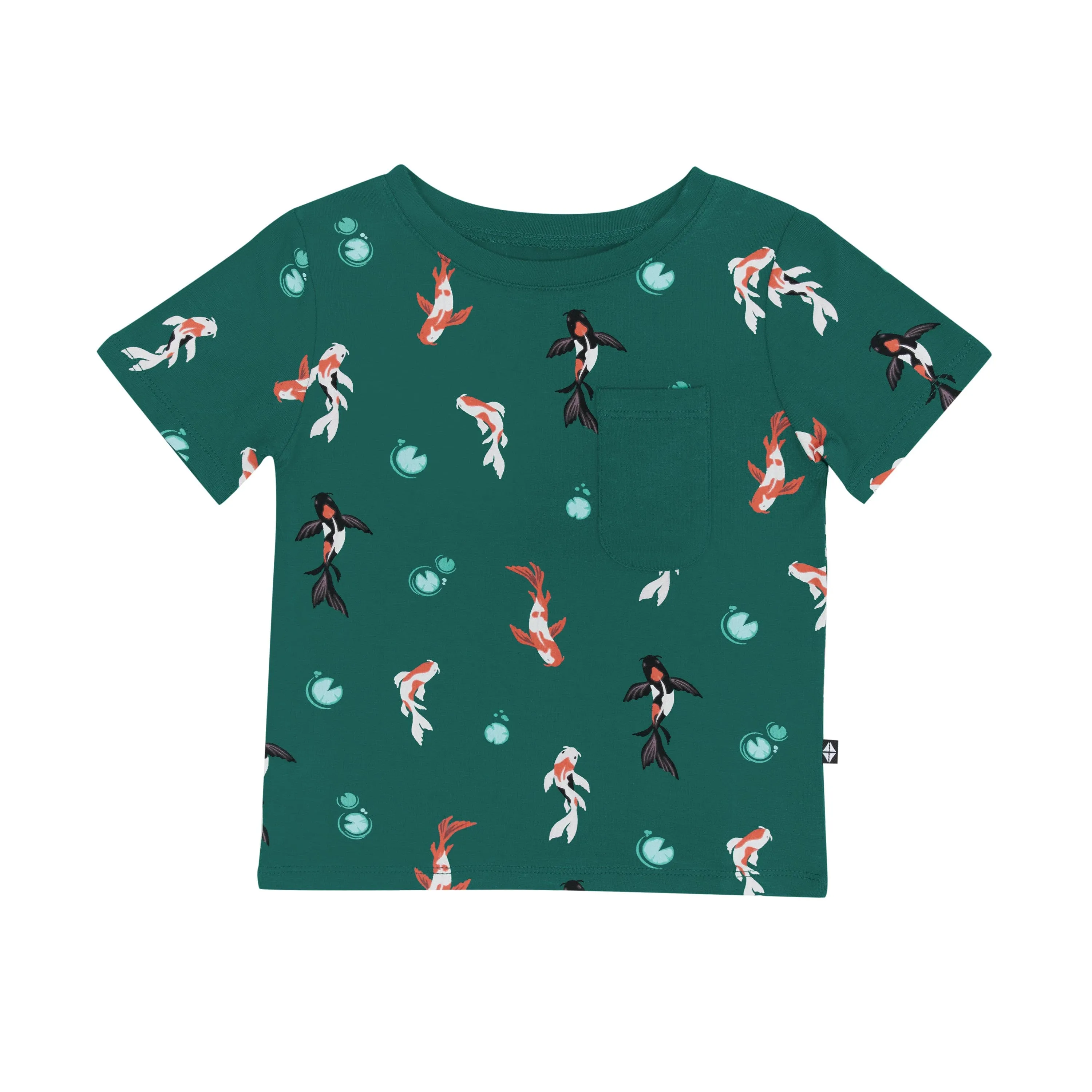 Toddler Crew Neck Tee in Koi