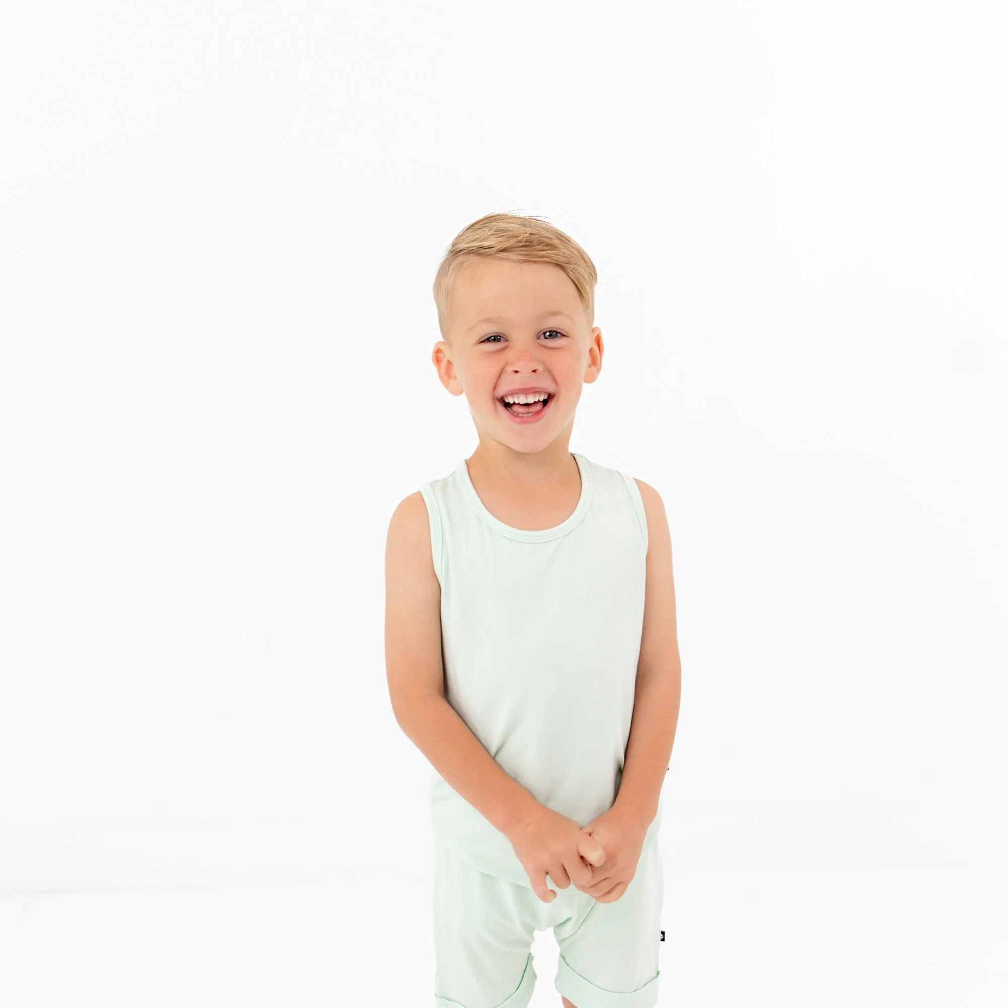 Toddler Tank Top in Mint