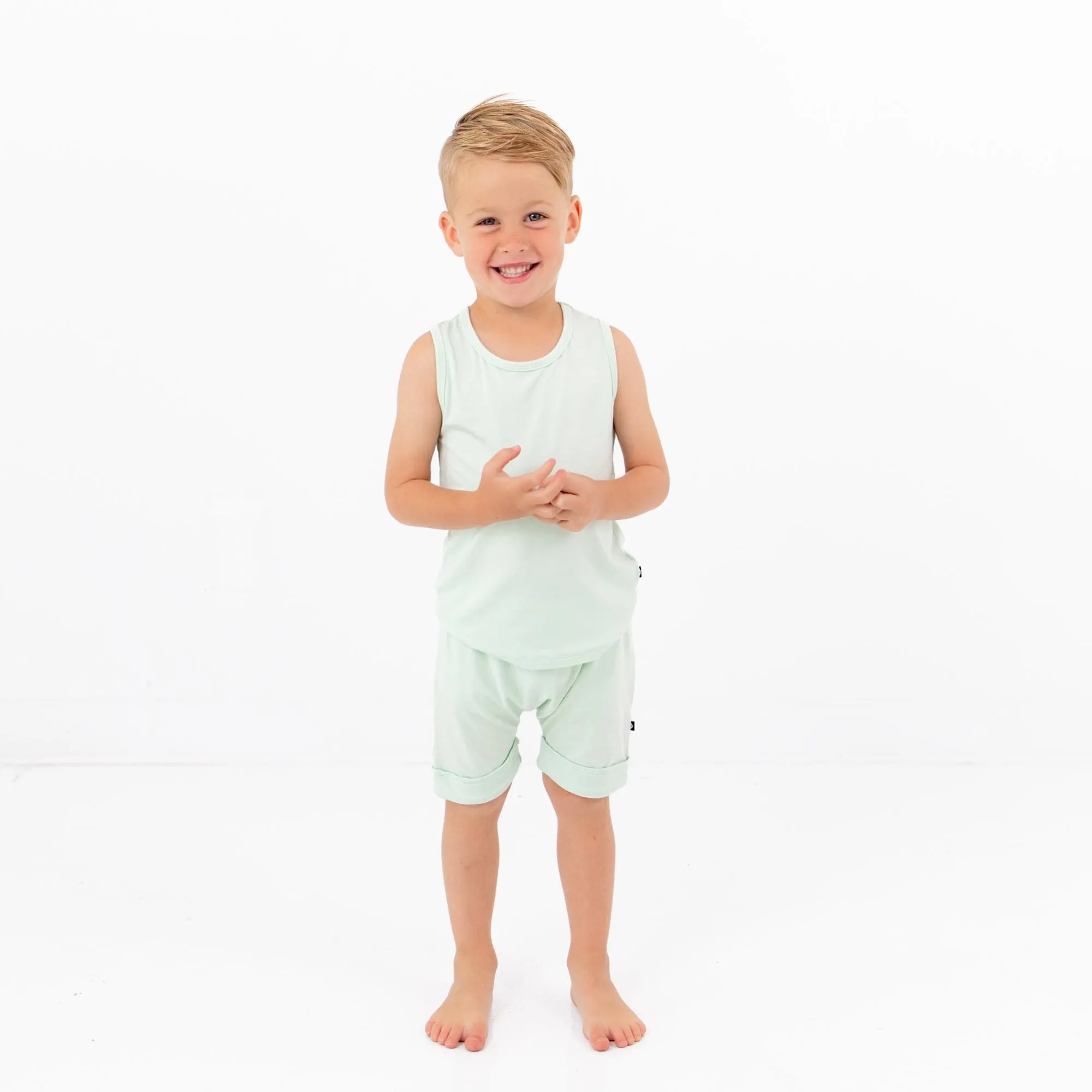 Toddler Tank Top in Mint